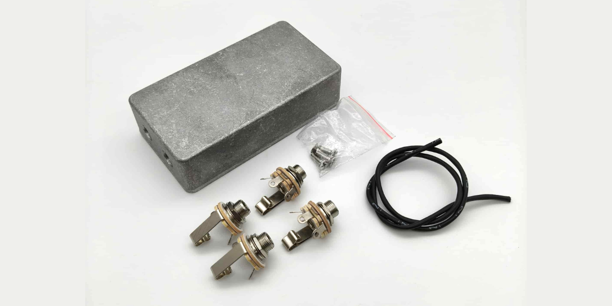DIY Send/Return Loop Box製作教學 - 材料展示圖
