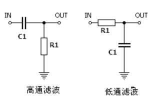 基本RC濾波電路圖 - 電容電感濾波除噪音設計